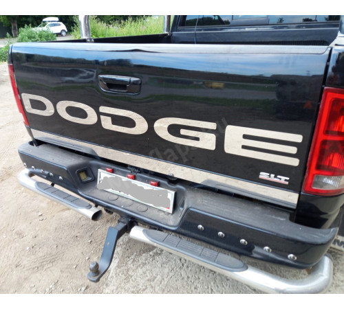 DODGE буквы на задний борт 