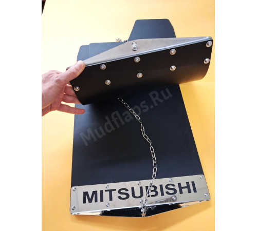 Брызговики Mitsubishi в стиле Jaos 300мм шириной