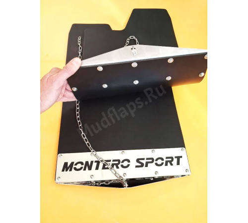 Брызговики Montero Sport 300мм шириной