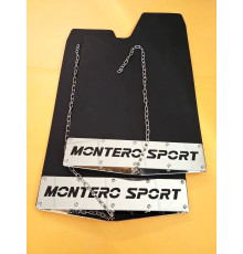 Брызговики Montero Sport 300мм шириной
