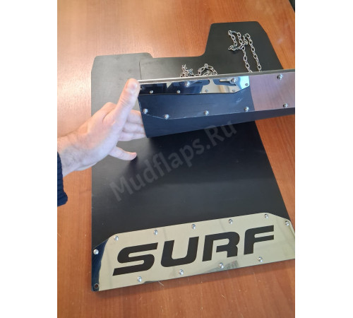 Брызговики TOYOTA SURF с двумя цепочками