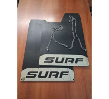Брызговики TOYOTA SURF с двумя цепочками
