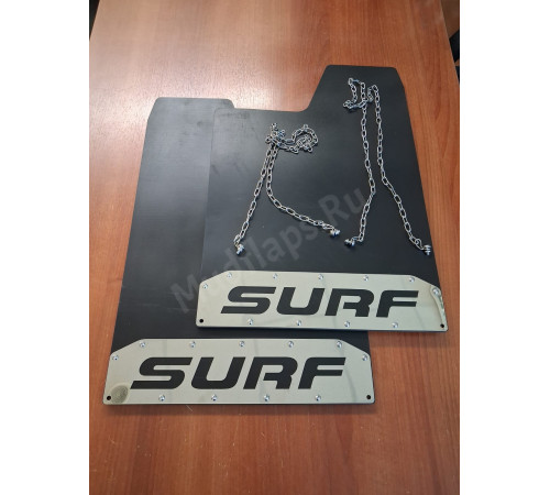 Брызговики TOYOTA SURF с двумя цепочками