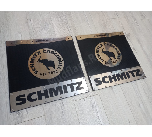 Брызговики SCHMITZ с эмблемой 400мм шириной