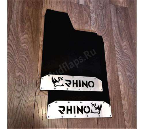 Брызговики с носорогом RHINO на заказ