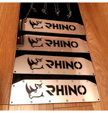 Брызговики с носорогом RHINO на заказ