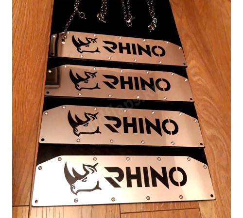 Брызговики с носорогом RHINO на заказ
